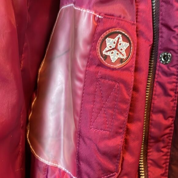 St. John's Bay All Weather Jacket Coat  with removable hood Size L - Picture 6 of 11